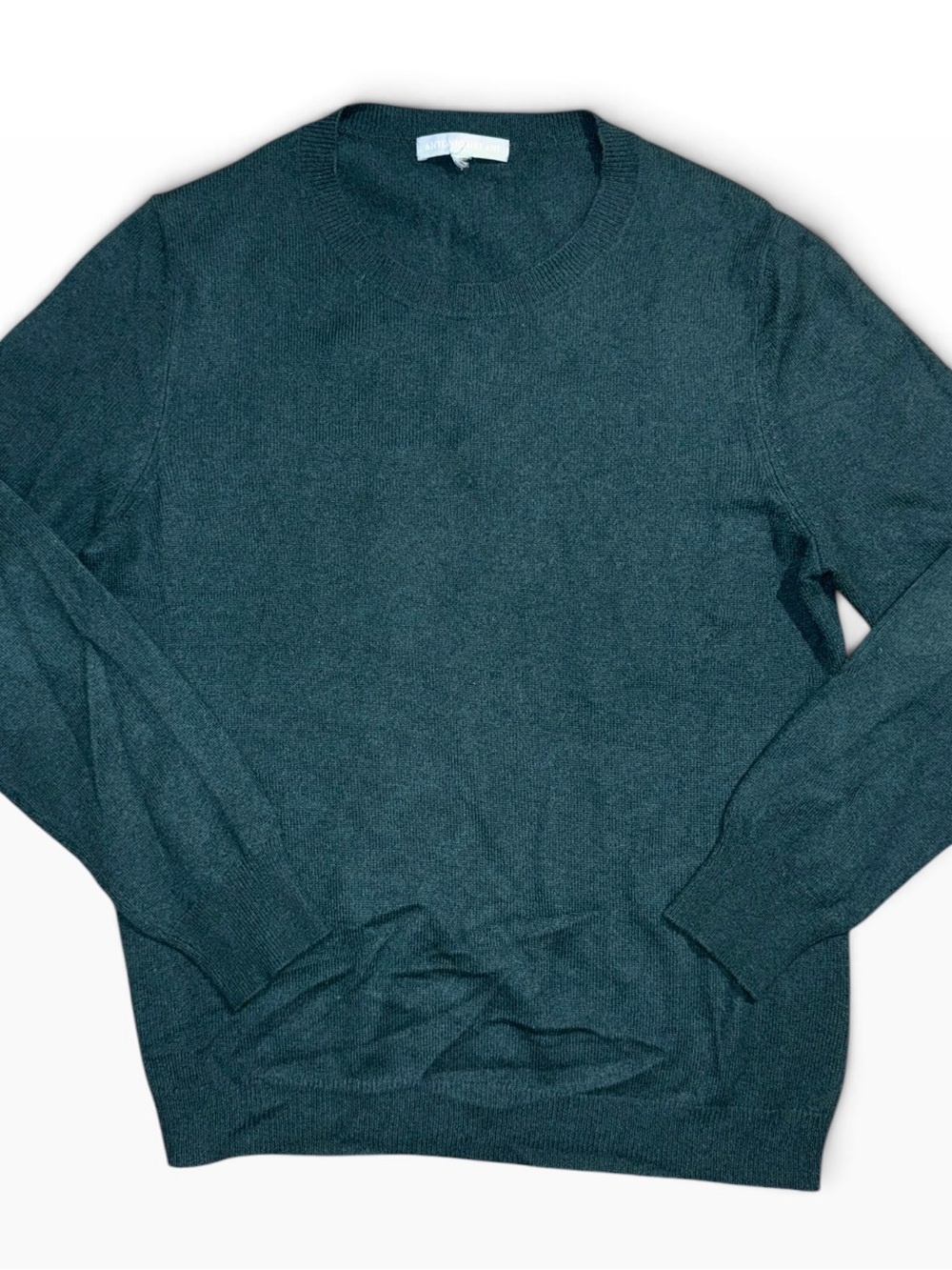 Antonio Melani Cashmere Men's Crewneck Sweater in Dark Teal